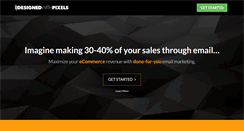 Desktop Screenshot of designedwithpixels.com